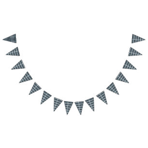 Banderines ilustracion de césped gráfico de damasco alto,