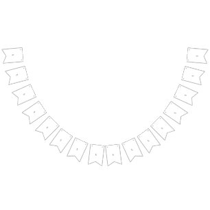 Banderines Ilustracion de Swirl Floral Arte negro elegante