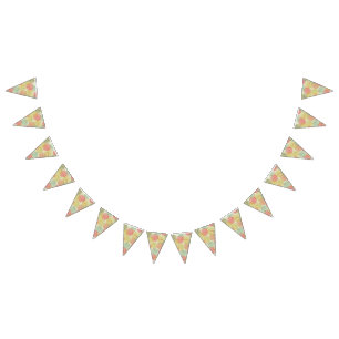 Banderines ilustraciones papel digital otoño madera otoño