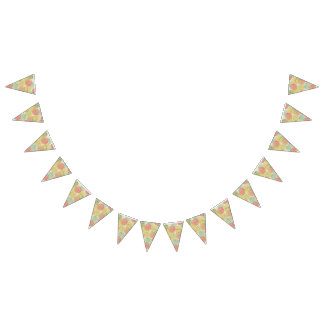 Banderines ilustraciones papel digital otoño madera otoño