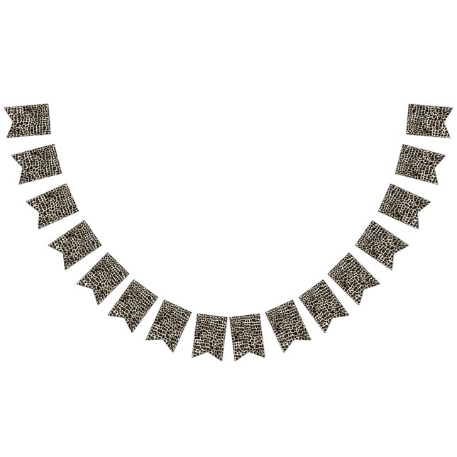 Banderines Impresión animal - Banner de Bunting Fiesta (Todo)