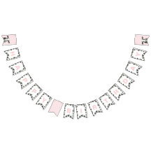 Impresión de vaca lechera rosa de primer cumpleaño