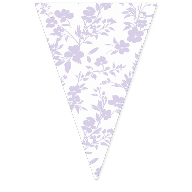 Banderines Jardín Botánico Lavanda Polvorienta - Neutro (Primera bandera)