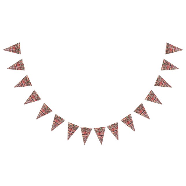 Banderines Journey Aboriginal Art Bunting (Todo)