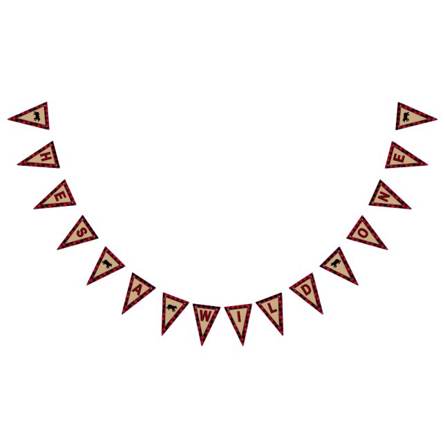 Banderines Jueves, primer cumpleaños, salvaje uno (Todo)