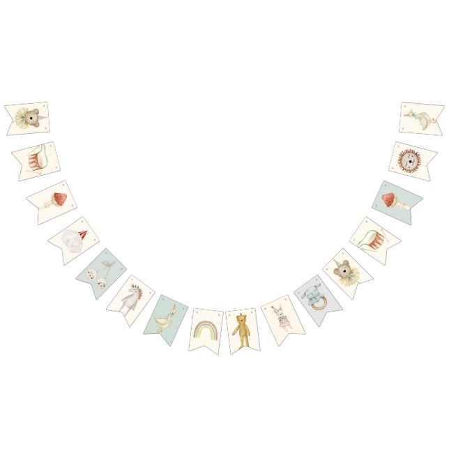 Banderines Juguetes de madera para hongos de algodón Cumpleañ (Todo)