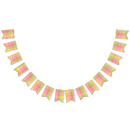 Banderines JUICY STRIPE Fiesta Decoración Banner Pennant Bunt