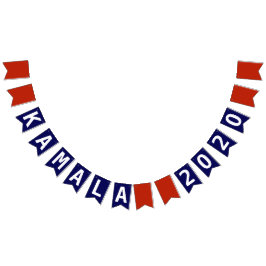 Banderines Kamala Harris 2020 Presidente Demócrata Azul