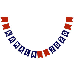 Banderines Kamala Harris 2020 Presidente Demócrata Azul