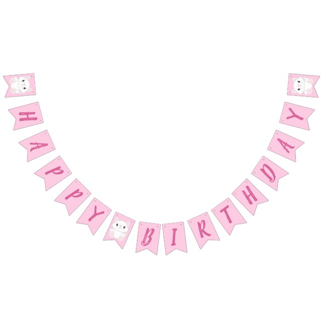 Banderines Kitty Pink (Todo)