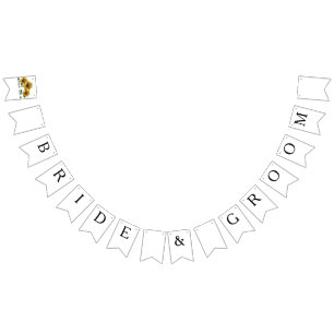 Banderines La boda barata de los girasoles empaqueta equipos