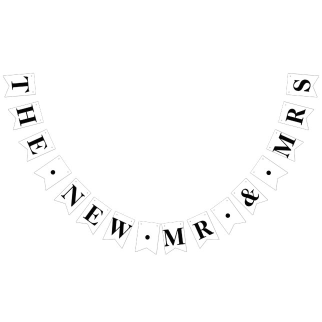 BANDERINES LA NUEVA DECORACIÓN DEL SR. Y LA SRA. BODA (Todo)