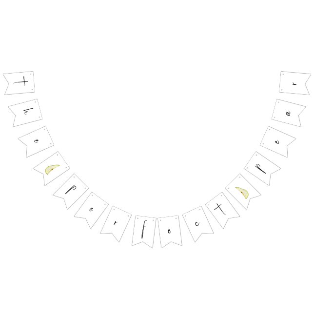 Banderines La Perfecta Pear - Banner De Bienvenida (Todo)