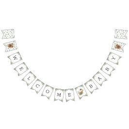 Banderines Labrador recuperador de vegetación Baby Shower Pup