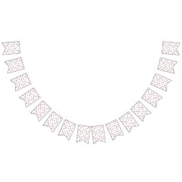 Banderines Lazos, conejitos y flores