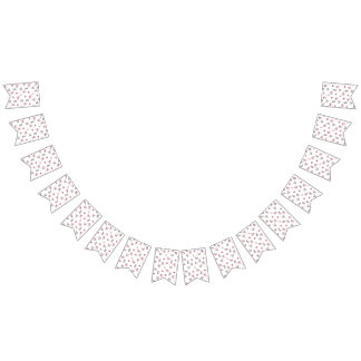 Banderines Lazos, conejitos y flores