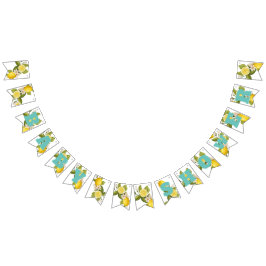 Banderines Lemon de cítricos moderno Ducha para bebé