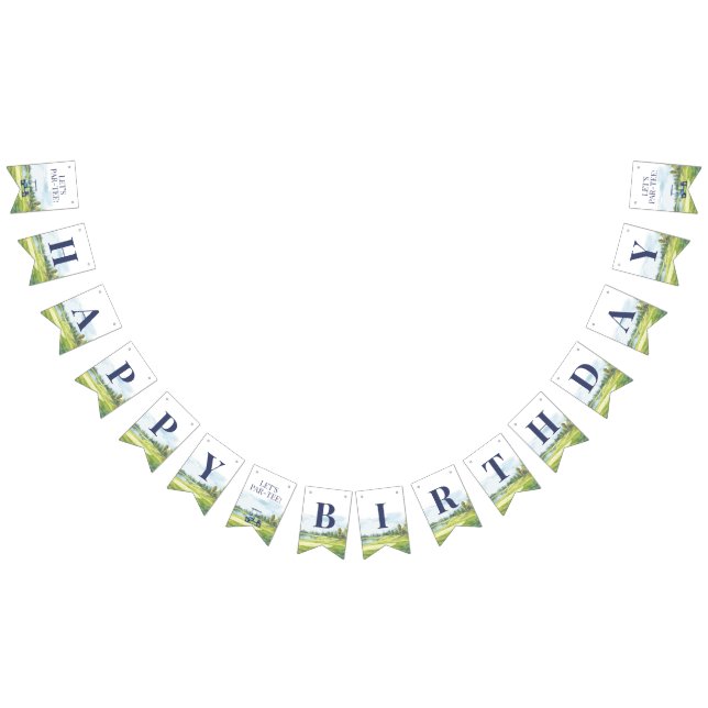 Banderines Let's Par-Tee Golf Any Age Birthday (Todo)