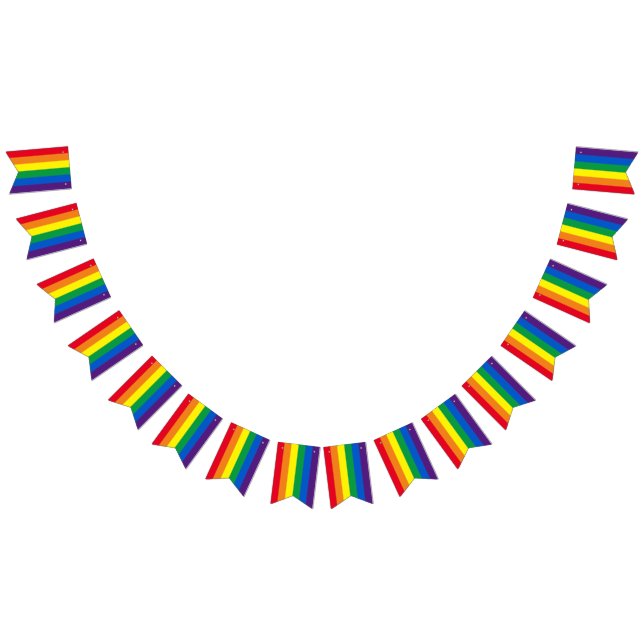 Banderines Lgbt rainbow strips orgullo gay original (Todo)