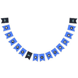 Banderines Little Officer Police Birthday | Personalized 