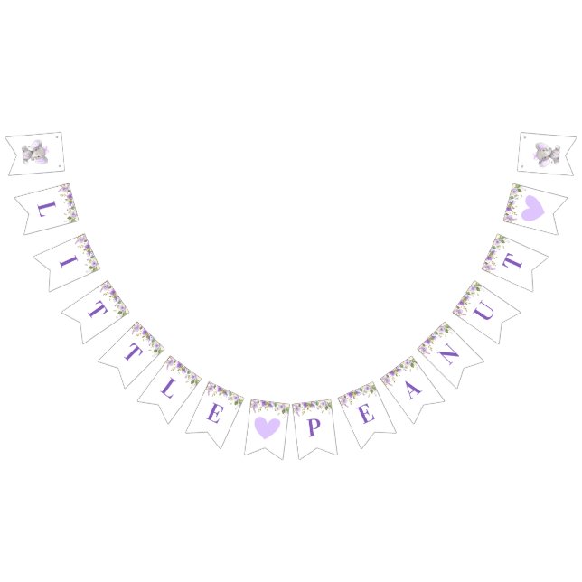 Banderines Little Peanut Elephant Baby Shower Birday Party (Todo)