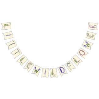 Banderines Little Wildflower Baby Shower