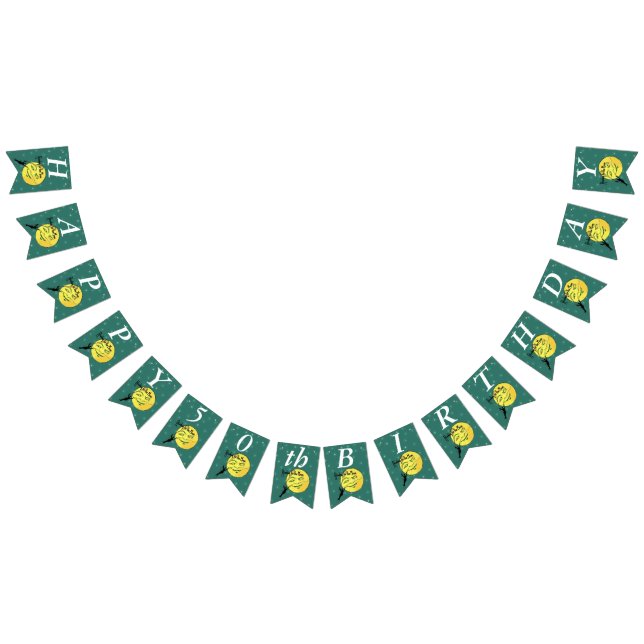 Banderines Llegar a la vejiga del cumpleaños de la luna (Todo)