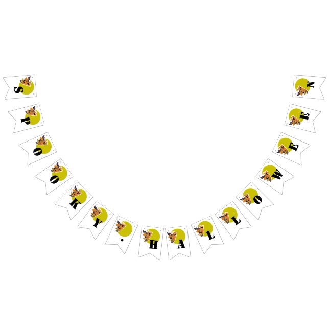 Banderines Lobo lunar, Halloween (Todo)