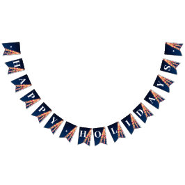 Banderines Luces de árbol de bokeh, Navidades