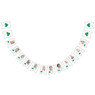 Banderines Lucky One Baby Monthly Milestone Photo 