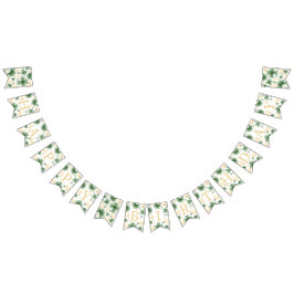 Banderines Lucky One Shamrock First Birthday Banner