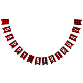 Banderines Lumberjack Birthday Plaid