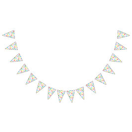 Banderines Lunar colorido