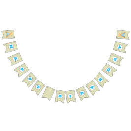 Banderines Lunar del muchacho/empavesado jovenes del