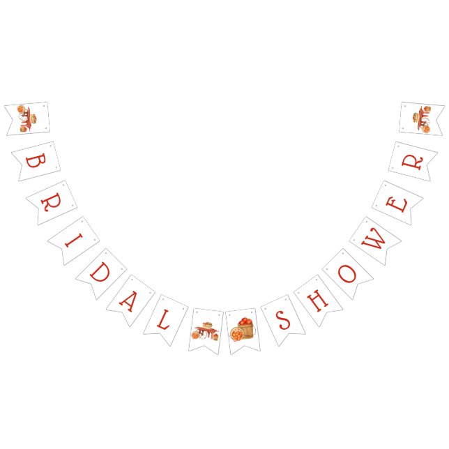 Banderines ¡Manzana para siempre! Decoraciones para despedida (Todo)