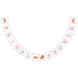 Banderines ¡Manzanas para siempre! Decoraciones para despedid