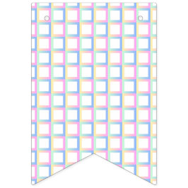 Banderines Marcos de patrones de gradiente simétricos blancos