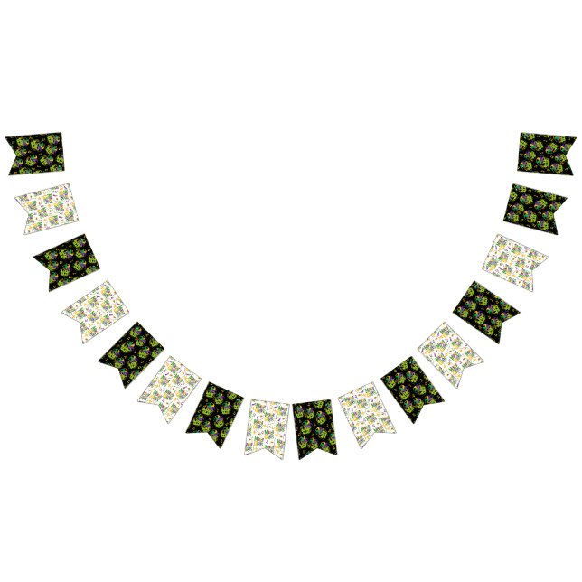 Banderines Mardi Gras festivo (Todo)