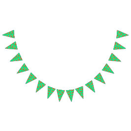 Banderines Mariposa verde lima