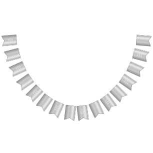Banderines Medalla de plata realista 3D personalizable y edit