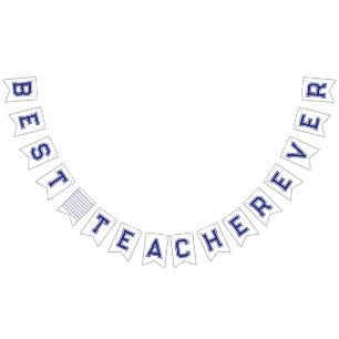 Banderines Mejor Profesor Personalizado - Regalo Personalizad