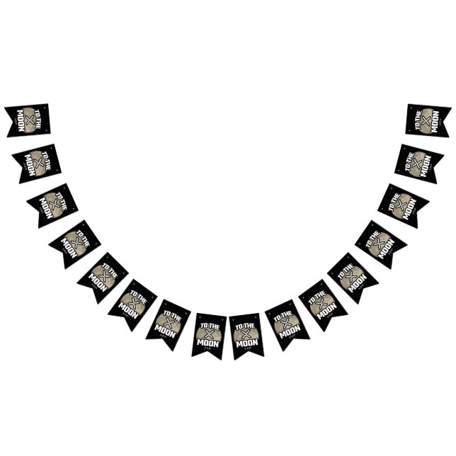 Banderines Meme De Cripto - XRP A La Luna - Criptodivisa XRP (Todo)