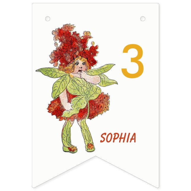 Banderines Milkweed Chica gracioso de flor dulce (Primera bandera)