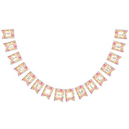 Banderines Moda Boho Floral Future Sra. Bridal Shower