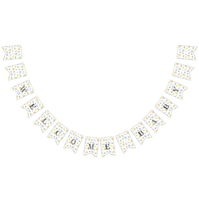 Banderines Modelo lindo de la fiesta de bienvenida al bebé (Todo)