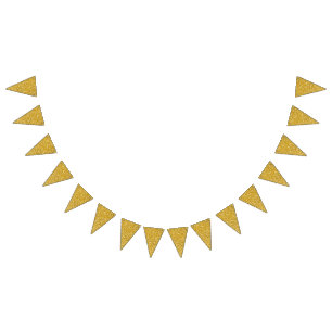 Banderines Modelo PURO de la salpicadura del ORO + su