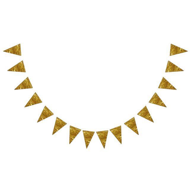 Banderines Modelo PURO del RELIEVE METALIZADO DORADO + su (Todo)