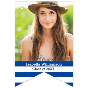 Banderines Moderno Graduación Bunting Class de 20XX Photo