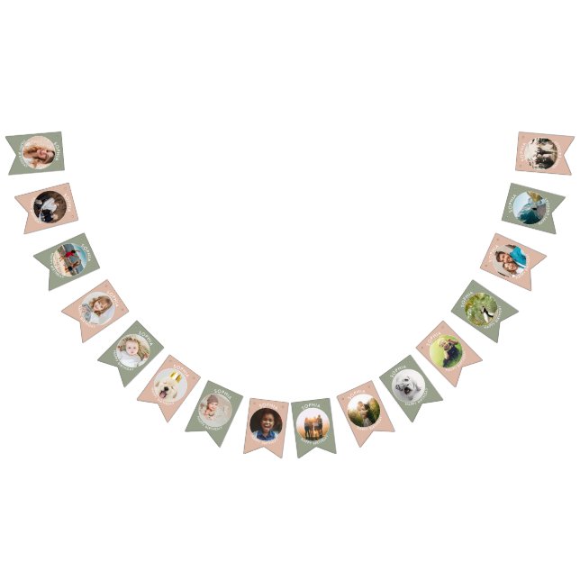 Banderines Moderno paquete de cumpleaños del Personalizado Bo (Todo)