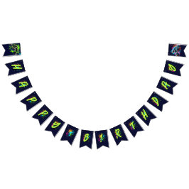 Banderines Monster Truck Shark Birthday